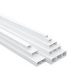Cable adhesive trunking CALHA10 40x12,5 IP44 IK07 in white