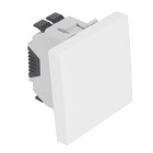 Two-way Switch QUADRO45 (2 modules) 10 AX 250Vac in white