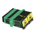 Coupler for SC APC Duplex Fibre Optic Connector