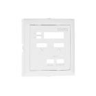 Cover Plate for General Blinds Control Module with Infrared Remote Control, white