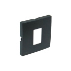 Cover plate LOGUS90 for telephone socket in grey