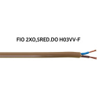 Cable redondo H03VV-F (FVV) 2x0,5mm2 dorada