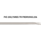 Round cable FROR 2x0,75mm2 transparent