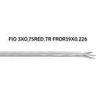 Round cable FROR 3x0,75mm2 transparent
