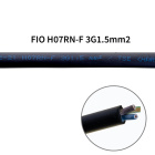 Flexible cable H07RN-F 3x1,5mm2 rubber black