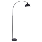 Candeeiro de pé AMALFI 1xE27 Alt.179xD.30cm preto