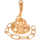 Medium canopy D.11cm with chain, in gold