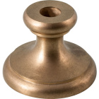 Turned height Alt.3,7xD.5cm hole 10,2mm, in raw brass