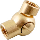 Female Swivel with Slotted Screw, D.1,6-2,7cm, M10x2