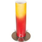 Table Lamp IRENE 1xG9 H.27xD.15cm Orange/Satin Nickel