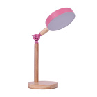 Table Lamp LUPPA 2X12W LED 3000-4000-6500K 1800lm H.48,5xD.15cm Pink/Wood