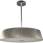 Ceiling Lamp ASTRID 4xE27 H.Reg.xD.50cm Beije/Chrome