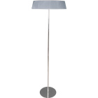 Floor Lamp ASTRID 3xE27 H.160xD.50cm Grey/Chrome