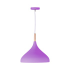 Pendant light COLONIA D.30cm 1xE27 in lilac metal