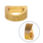 Compensating washer for stamped articulated arm Alt.0,6xD.1,4cm, in raw brass