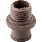G4 H.1,77xD.1,4cm M10x1 Dint.77mm ferrule support, in brown plastic