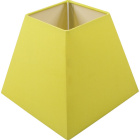 Lampshade IRLANDES square prism large with fitting E27 L.22xW.22xH.18,5cm Green