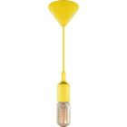 Suspensão COLIBRI 1xE27 Alt.Reg.xD.7cm Amarelo