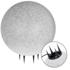 Bola de luz com espigão BONINA IP65 1xE27 Alt.57xD.50cm Granito