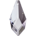 Pingente de cristal 3,8xD.2,2cm 1 furo transparente