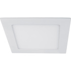 Foco de encastrar EURO quadrado 1x12W LED 756lm 6400K C.17xL.17xAlt.0,2cm Branco