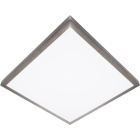 Plafond PESETA quadrado 60x60 1x48W LED 3600lm 6000K 120° C.60xL.60xAlt.4cm Níquel