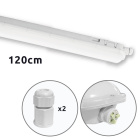 Régua LAZURITA 48W LED 120cm 4400lm 6400K IP65 Branca