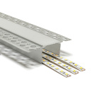 Calha de pladur para fita LED com difusor opalino L.81x Alt.25mm