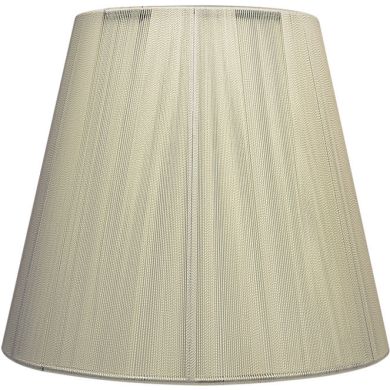 Lampshade INDIRA round & conic in threads with fitting E27 H.27xD.45cm Beije