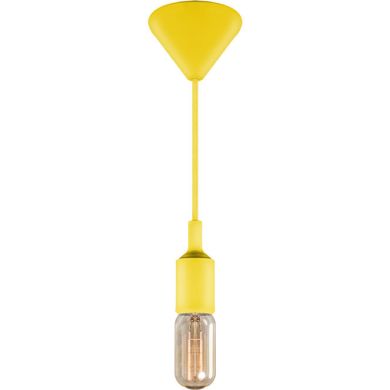 Suspensão COLIBRI 1xE27 Alt.Reg.xD.7cm Amarelo