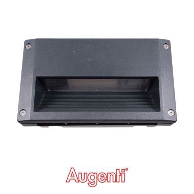 Recessed Wall Lamp FANTE IP65 1x13W LED 1200lm 4000K L.25xW.11xH.14cm Anthracite