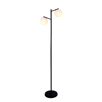 Floor Lamp AIMEE 2xE27 H.170xD.42cm black