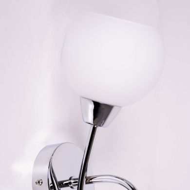 Wall Lamp UMBRIA 1xE14 L.16,2xW.12xH.29,2cm Chrome