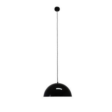 Suspensão MELINDA 1xE27 Alt.Reg.xD.40cm Preto