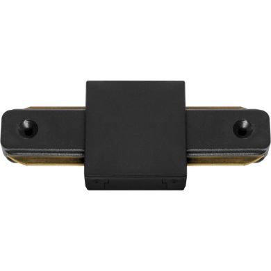 "I" shaped connector for LINE PRO X2 track (2 wires) in black aluminum