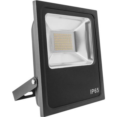 Floodlight TRENT IP65 1x100W LED 5000lm 3000K 120° L.29,5xW.7xH.0,375cm Black