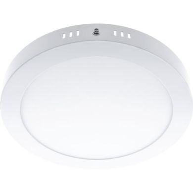 Plafond ESCUDO round 1x18W LED 1000lm 3000K 120° H.3,5xD.22,5cm White