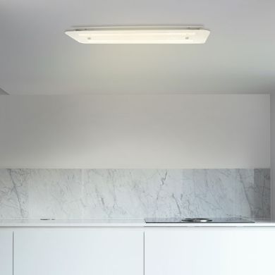 Plafond TANZANITA 2xG13 T8 LED 90cm C.98,5xL.20xAlt.4cm Branco