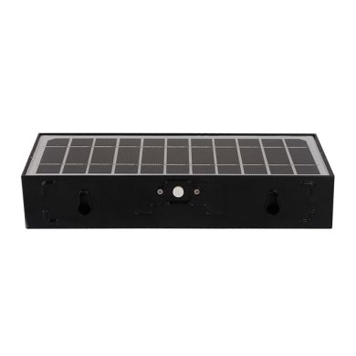 Aplique solar SANDOVAL IP65 6W LED 900lm 3000K C.23xAlt.4,27cm Preto