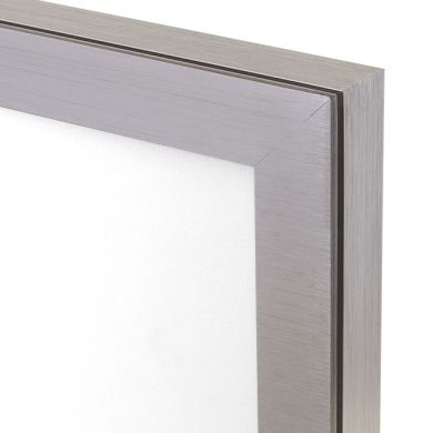 Surface Mounted Panel VOLTAIRE 50x50 48W LED 3840lm 6400K 120° W.50xW.50xH.2,3cm Nickel