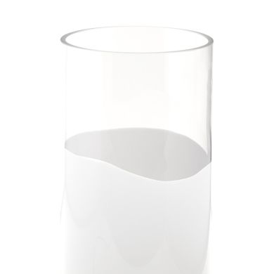 Table Lamp HERNER 1xE14 H.35xD.18cm Glass White/Transparent