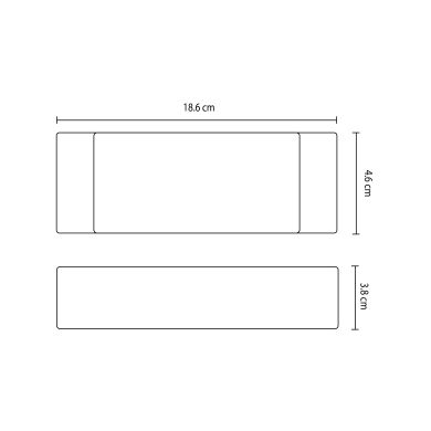 Transformador de tensión constante AC/AC 100+160W c/3 salidas, en plastico