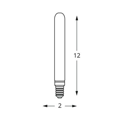 Bombilla E14 (fino) T20 SKYLENSE LED 4W 2700K 400lm -A++