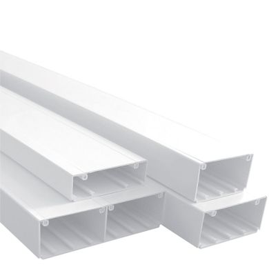 Cable trunking CALHA10 110x34 IP44 IK08 in white