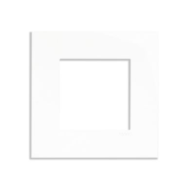 Marco Simple QUADRO45 blanco mate