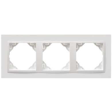 Triple Frame LOGUS90 in white/white