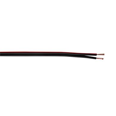 Cable columna 2x1,00mm2 negro/rojo