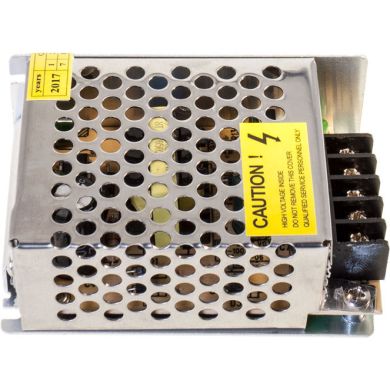 Transformador de tensão constante AC/DC (Driver) 24Vdc 15W 8,5x5,8x3,3cm, em metal