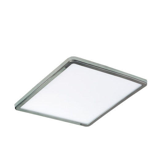 Downlight Empotrable PROVIDENCIA cuadrado 1x8W LED 586lm 5500K L.11,8xAn.11,8xAl.1cm Aluminio Cromo