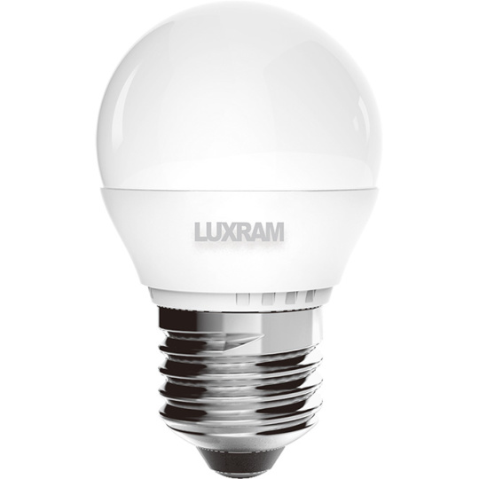 Light Bulb E27 (thick) Ball VALUE MAX LED 5W 3000K 470lm -A+